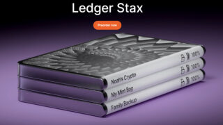 【速報】Ledger新製品「Ledger Stax」(カード型ウォレット)発表。予約販売開始。 